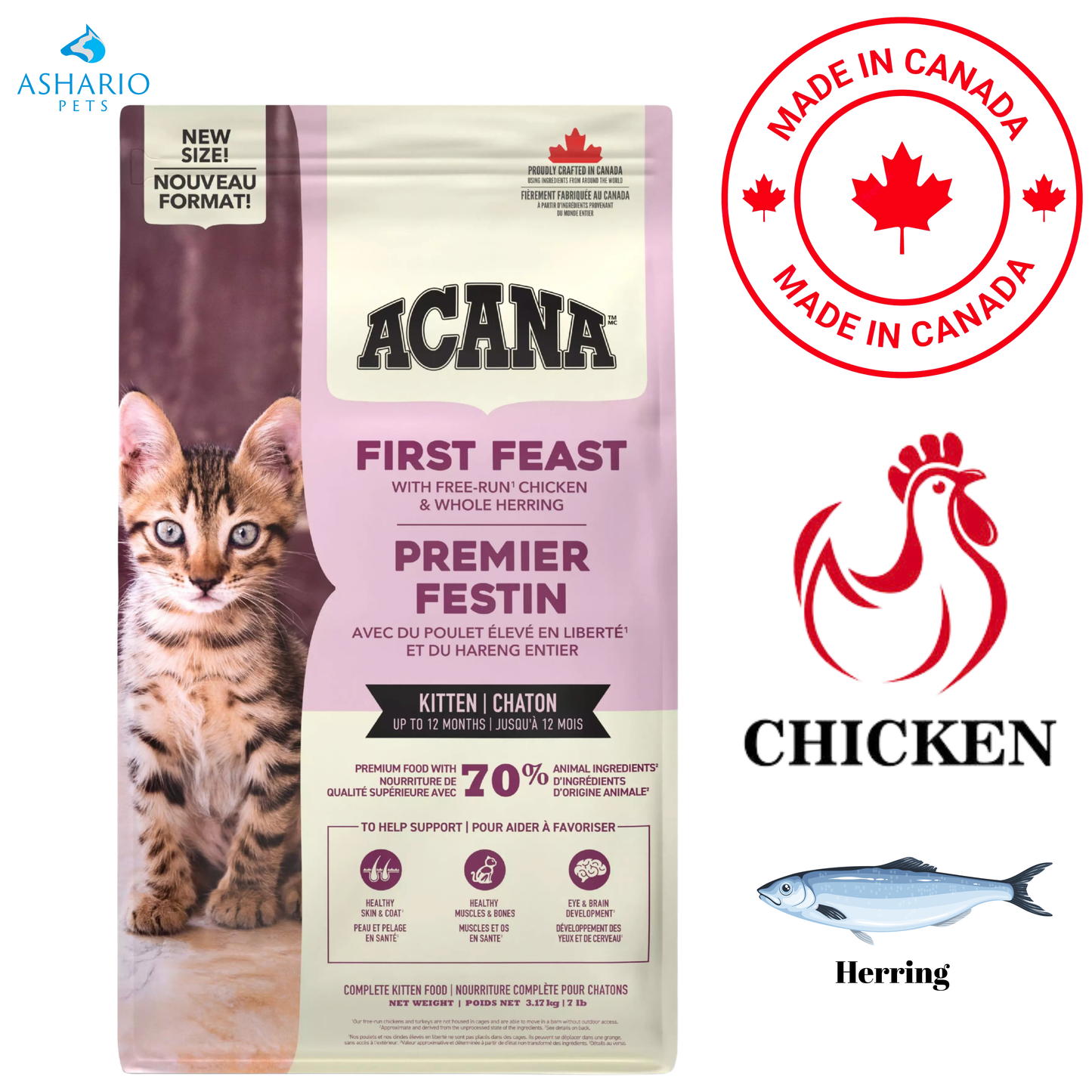 Acana - First Feast Kitten Dry Cat Food
