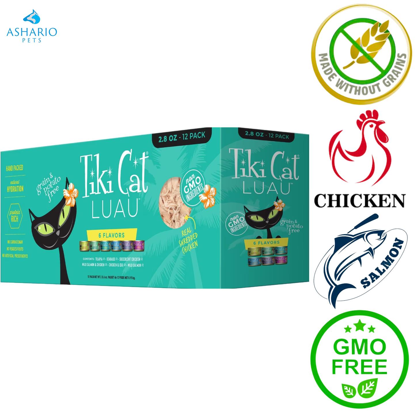 Tiki Cat - Luau Variety Pack Canned Cat Food — main
