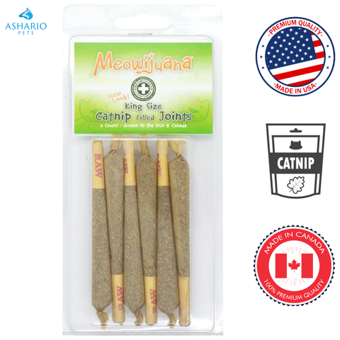 Meowijuana - King Size Catnip Filled Joints