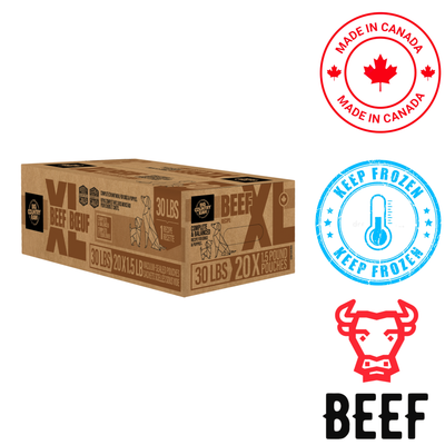 Big Country Raw - XL Beef Variety Pack Raw Dog Food