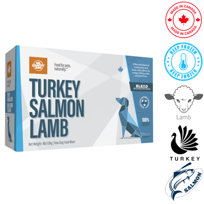 Big Country Raw - Turkey Salmon & Lamb Carton