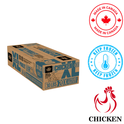 Big Country Raw - XL Chicken Variety Pack Raw Dog Food