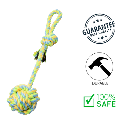 BuD'z - Monkey Fist With Stem And Loop Rope 15 In