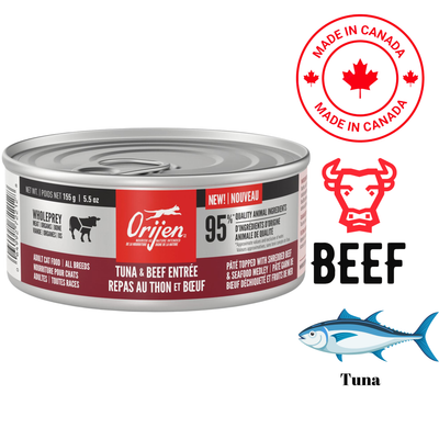 Orijen - Tuna & Beef Entree Canned Cat Food