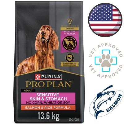 Purina - Pro Plan Specialized Sensitive Skin & Stomach Salmon & Rice Dry Dog Food