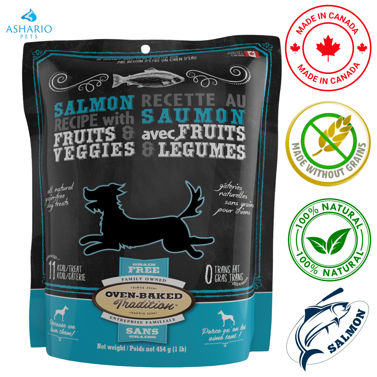 Oven-Baked Tradition - Grain Free Salmon Dog Treats