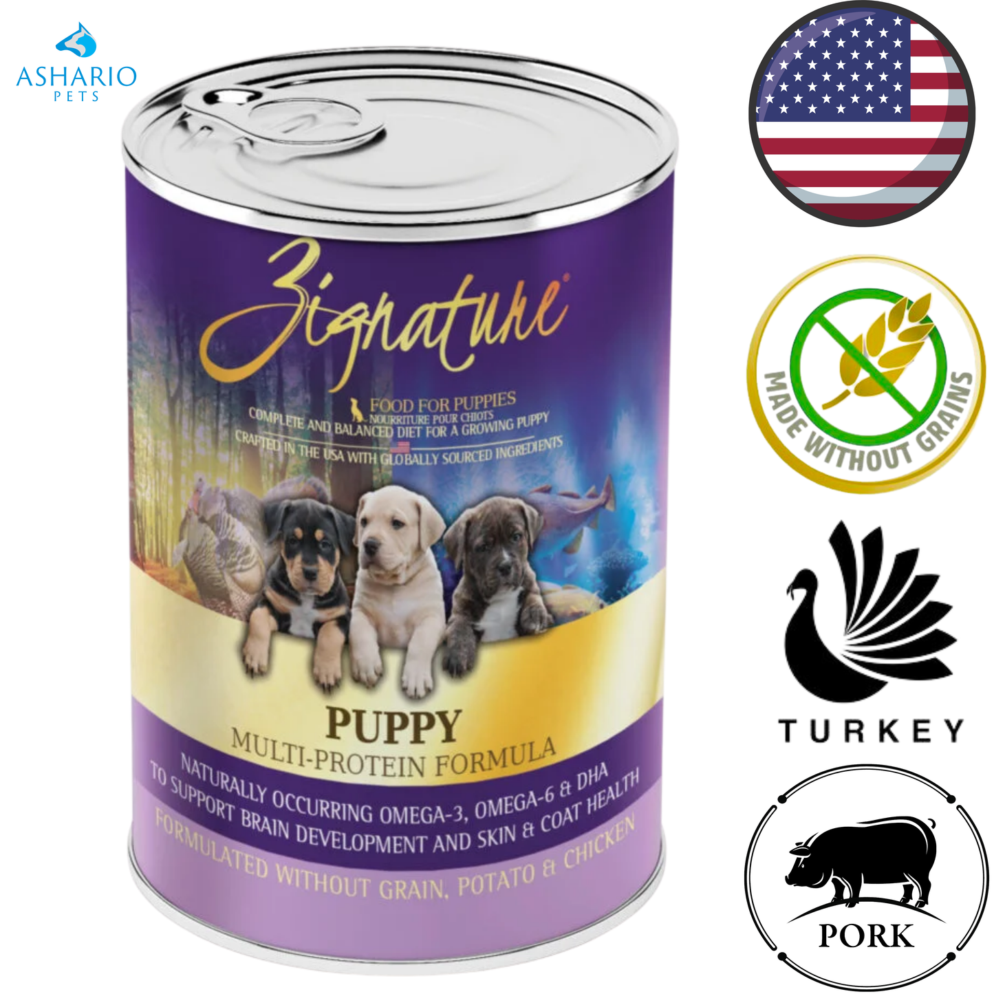 Zignature - Puppy Canned Dog Food — main