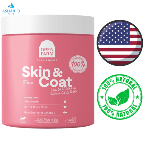 Open Farm - Skin & Coat Chews Supplements For Dogs — main