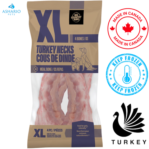 Big Country Raw - Bag of Turkey Necks Dog Treats — main