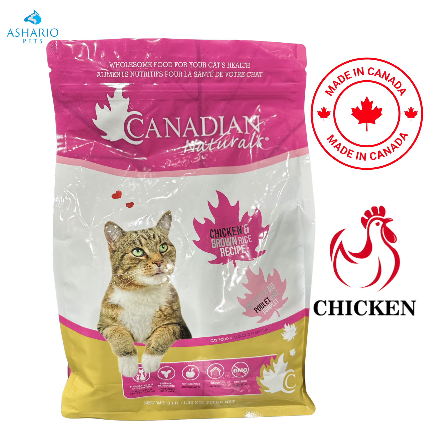Canadian Naturals - Chicken & Brown Rice Dry Cat Food — view 2
