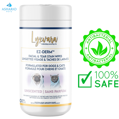 SWEDERMA - LYXVARA Lingettes hydratantes EZ-Derm pour le visage et les larmes - 60 lingettes