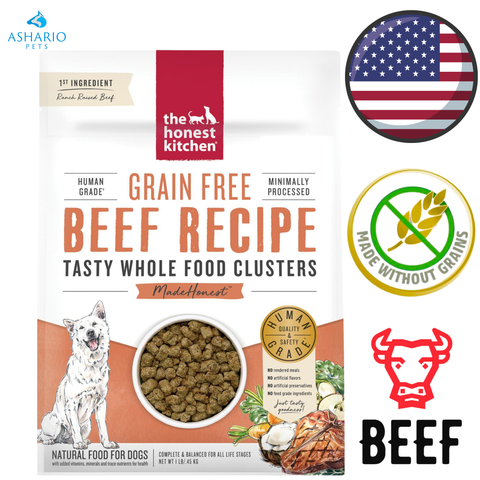 The Honest Kitchen - Grain Free Whole Food Clusters Beef Dog Food — main
