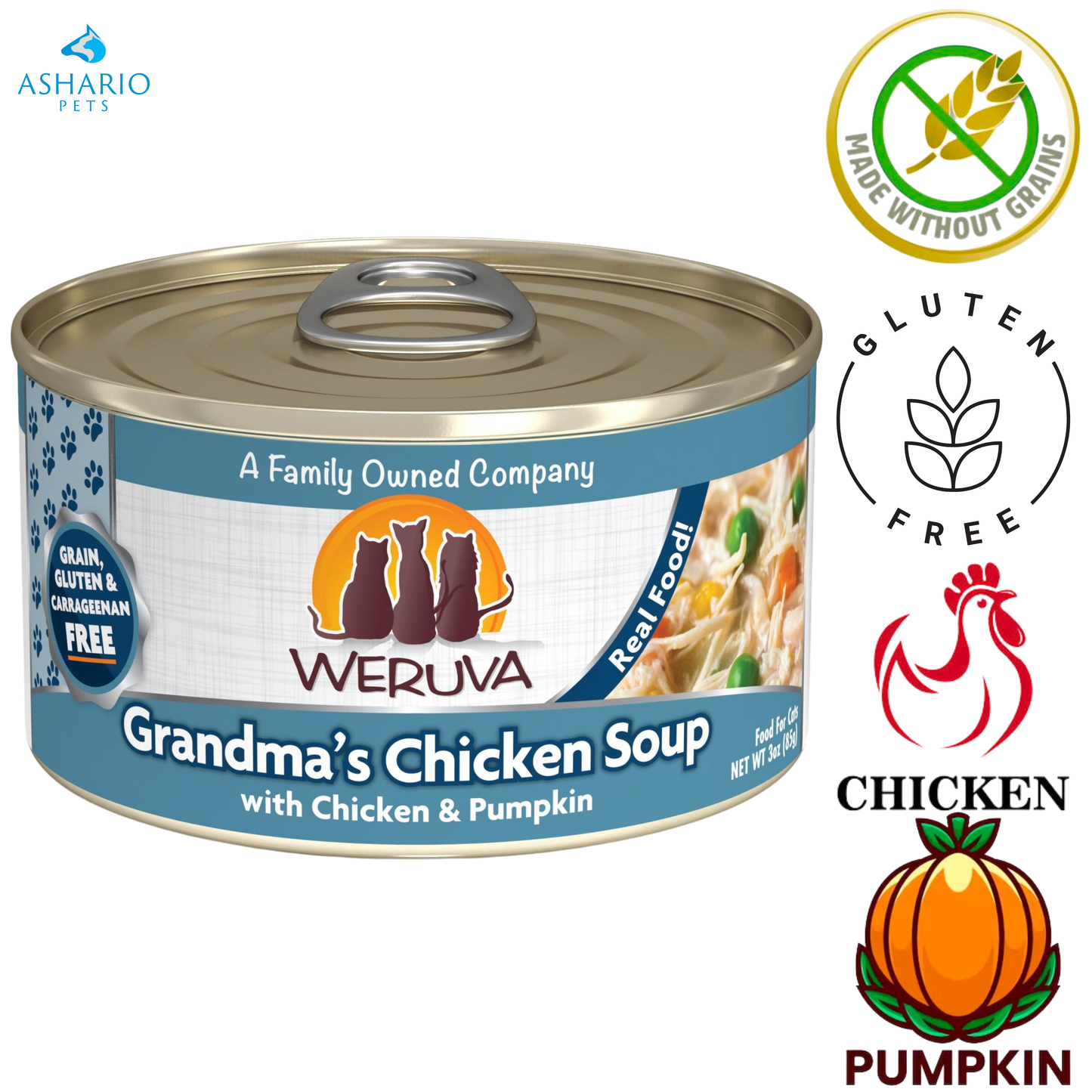 Weruva - Grandma's Chicken Soup Canned Cat Food — main