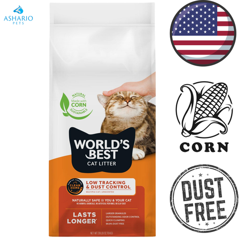 World's Best Cat Litter - Low Tracking & Dust Control Cat Litter — main