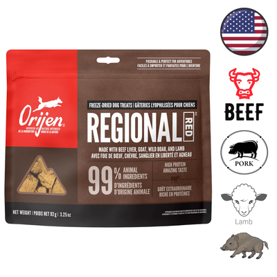 Orijen - Regional Red Freeze Dried Dog Treats