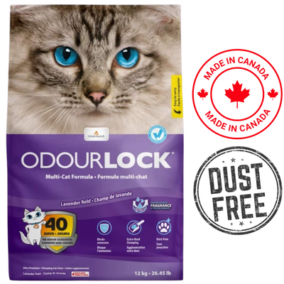 OdourLock - Ultra Premium Lavender Clumping Cat Litter — view 2
