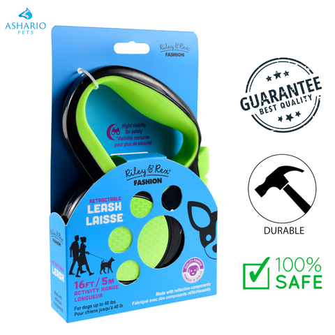 Riley & Rex - 16 Ft Retractable Dog Leash — main