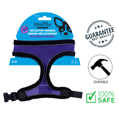 Riley & Rex - Adjustable Reflective Dog Harness