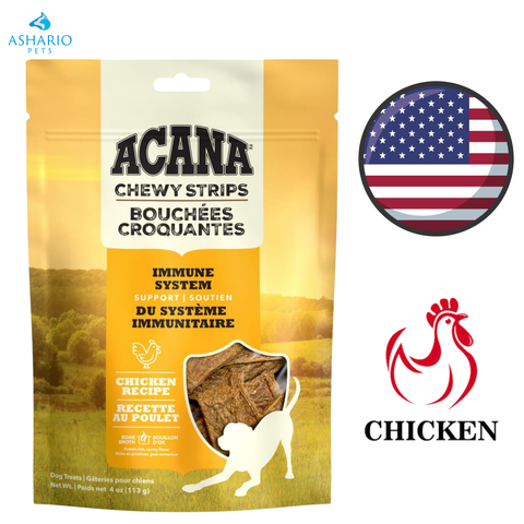 Acana - Chewy Strips Immune System Support Chicken Dog Treats — main