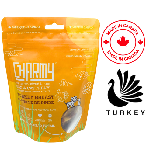 Charmy - Turkey Breast Air Dried Dog Treats — main