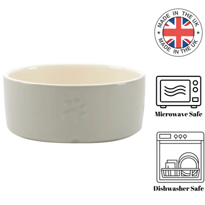 Scruffs - Icon Food Bowl Grey - 25 Cm