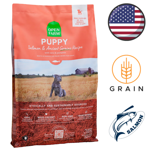 Open Farm - Salmon & Ancient Grains Puppy Dry Dog Food — main