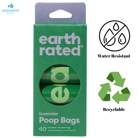 Earth Rated - Lavender Scented Poop Bags — main