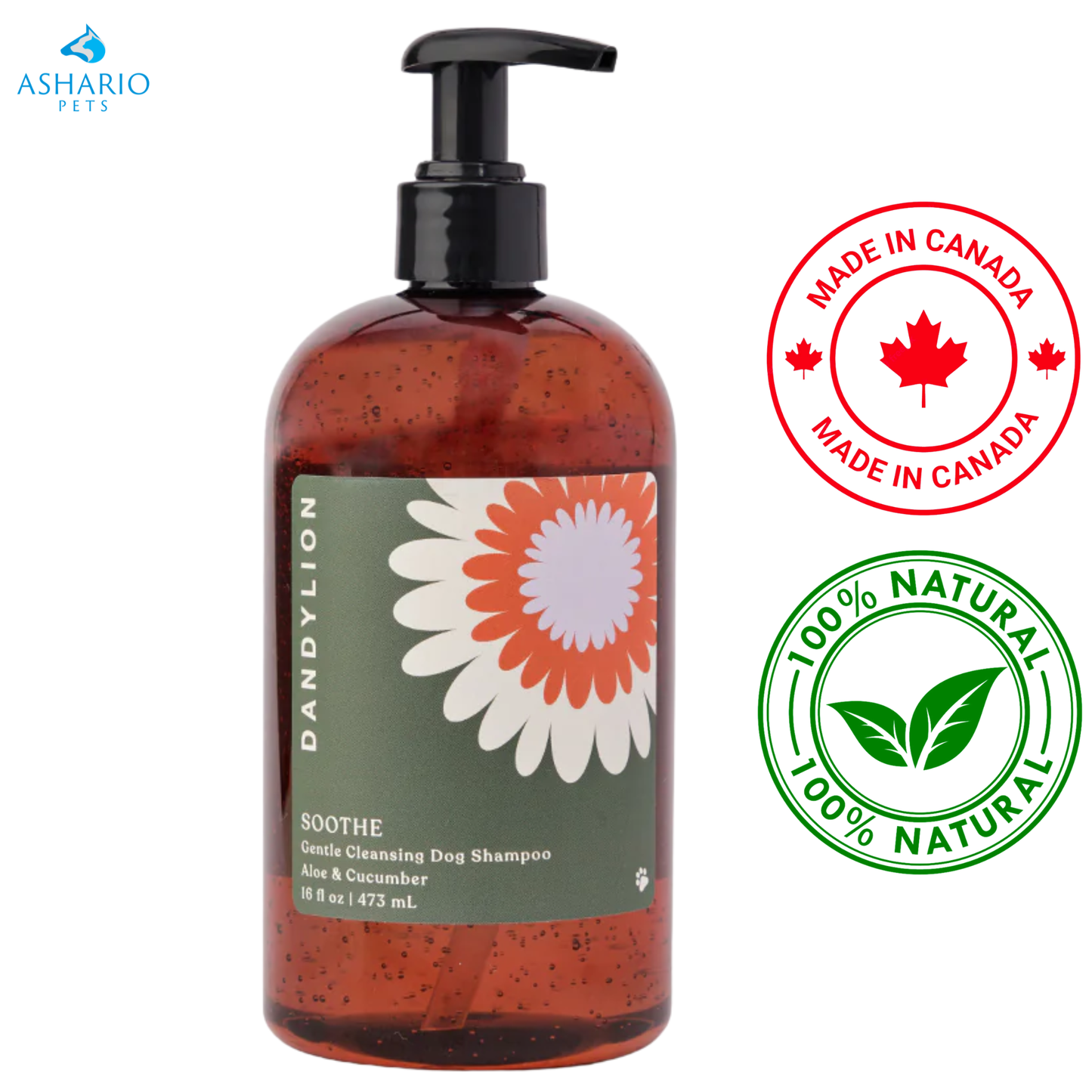 Dandylion - Gentle Cleansing Dog Shampoo