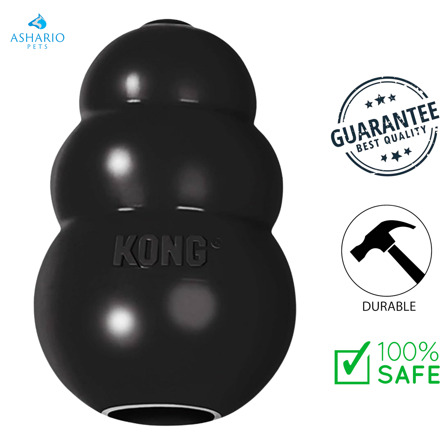 KONG - Extreme Black Dog Toy — main