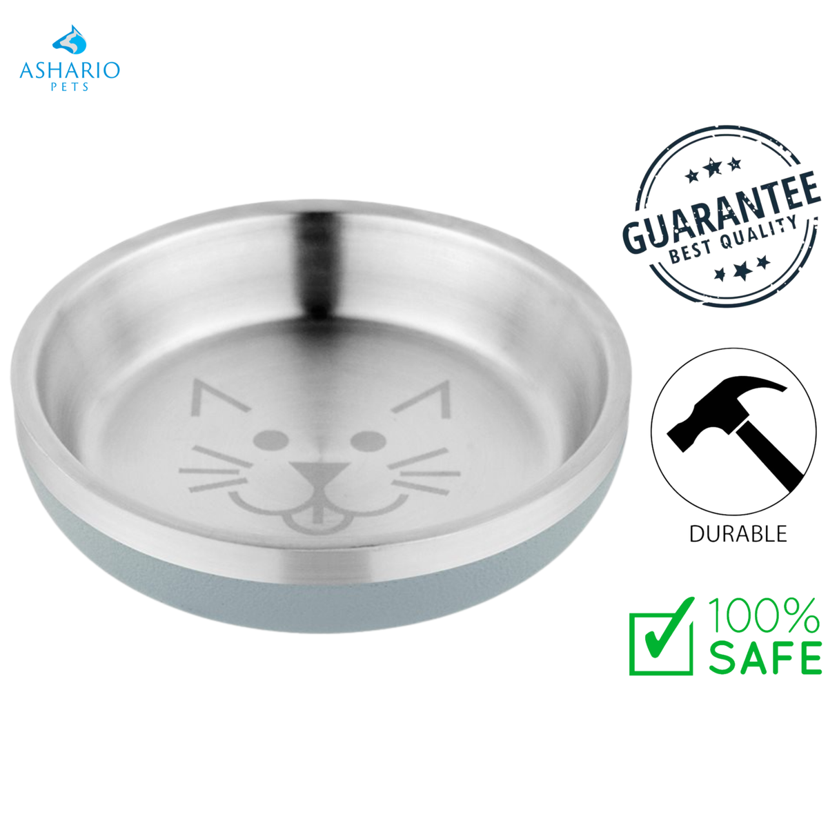 Vanness - Insulated Stainless Cat Bowl