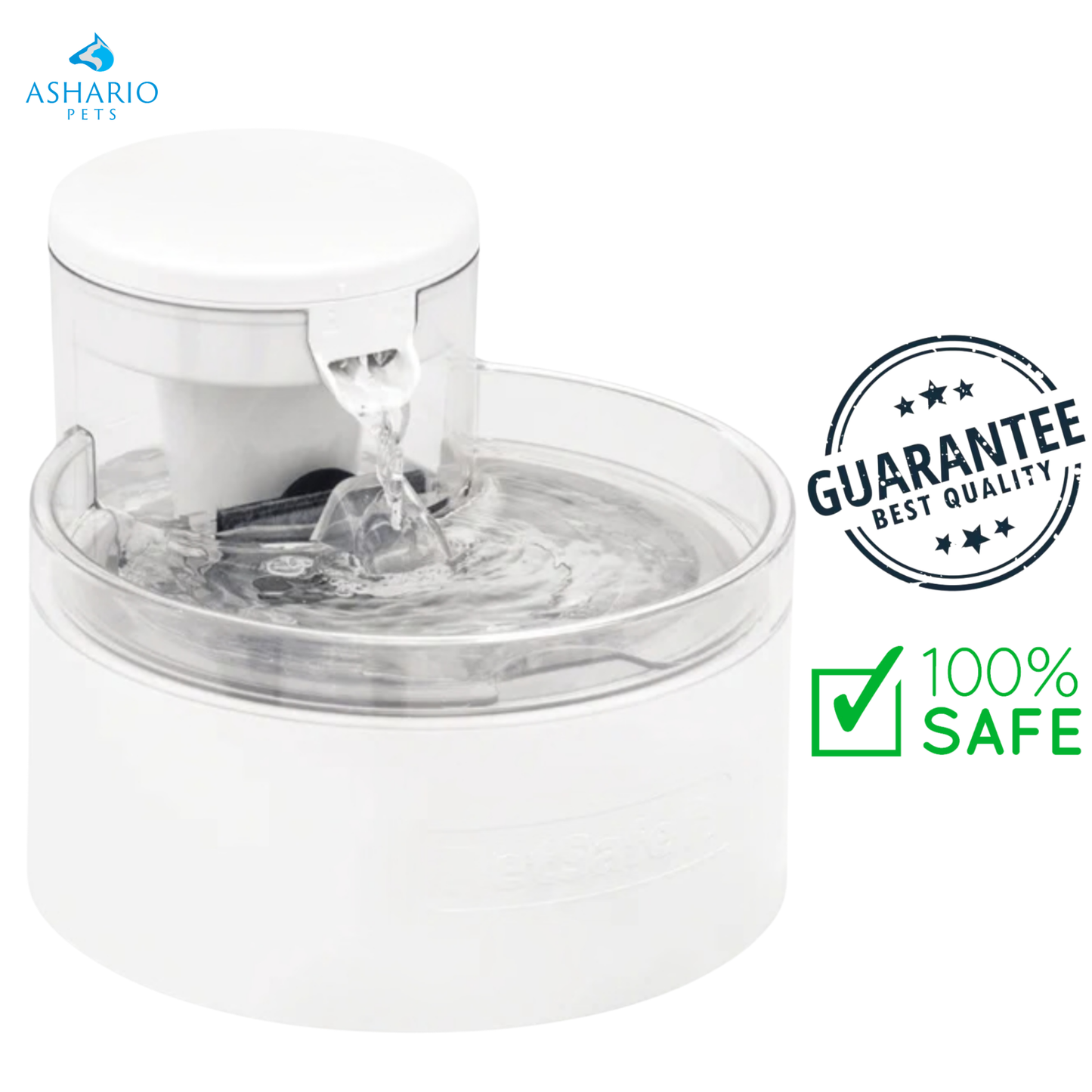 PetSafe - Outlast Pet Water Fountain Without Pump