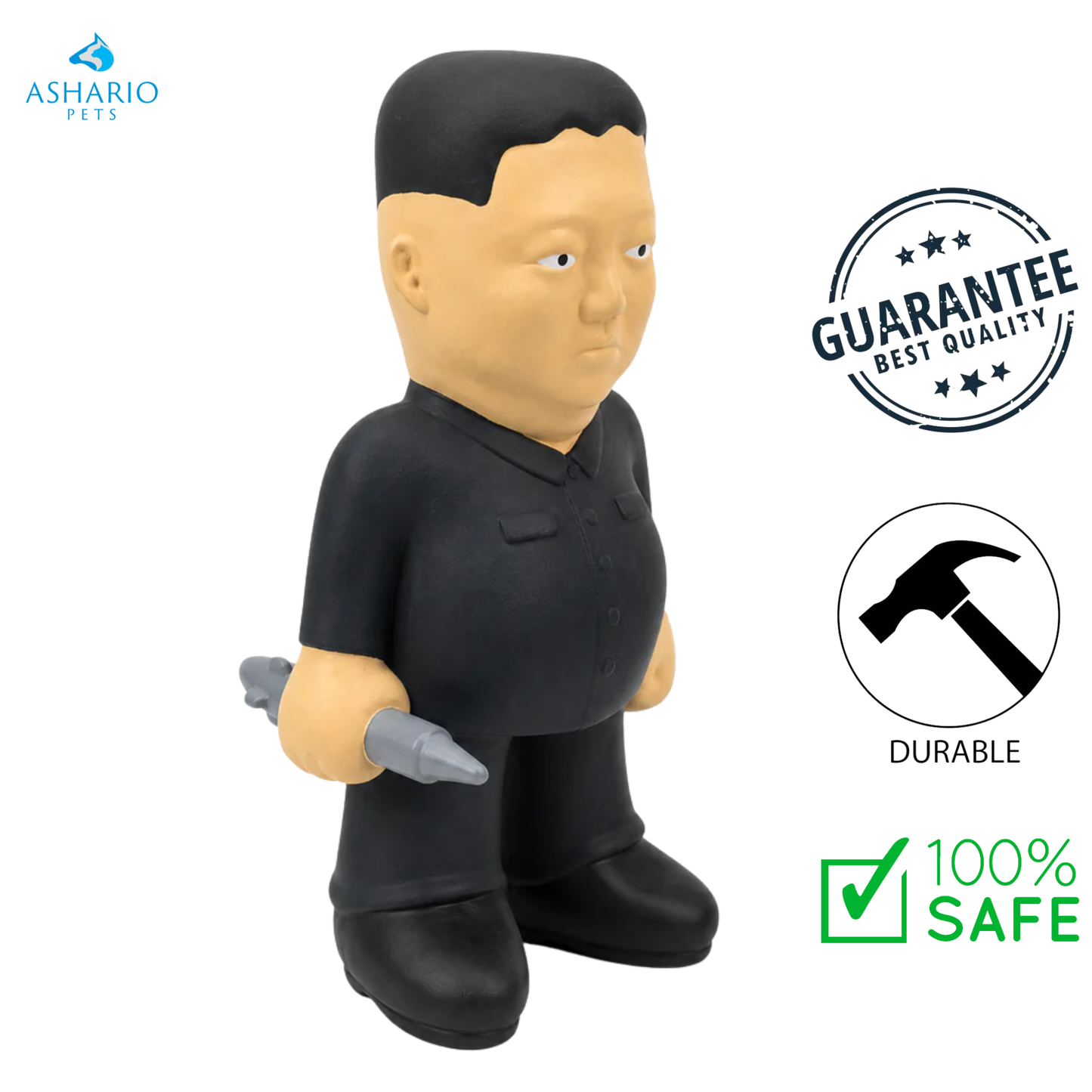 Carica Chewers - Kim Jong Un Parody Squeaker Dog Toy — main