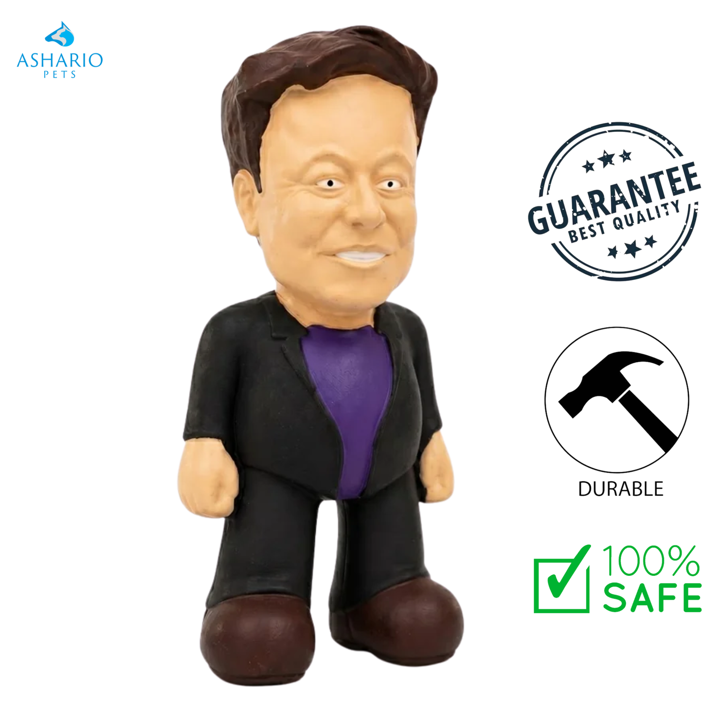 Carica Chewers - Elon Musk Parody Squeaker Dog Toy — main
