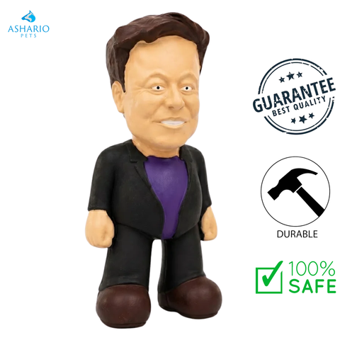 Carica Chewers - Elon Musk Parody Squeaker Dog Toy — main