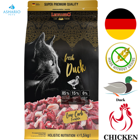 Leonardo - Fresh Duck & Poultry Dry Cat Food