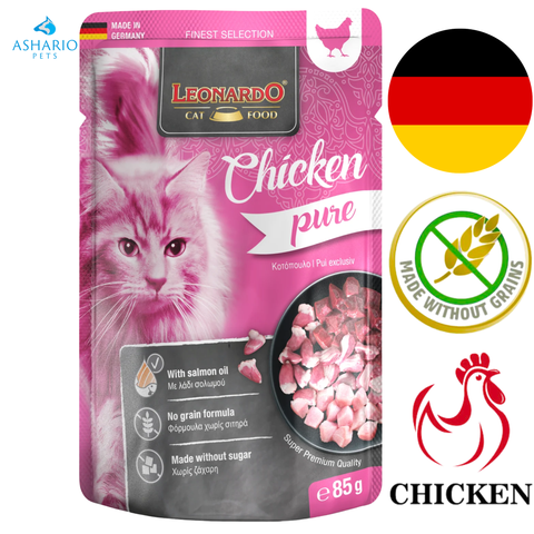 Leonardo - Finest Selection Pure Chicken Wet Cat Food Pouch