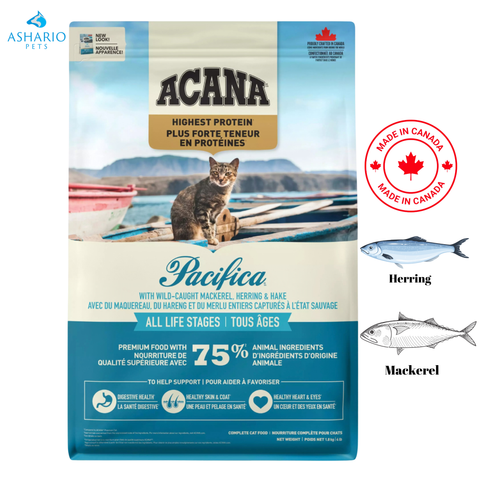 Acana - Pacifica 干猫粮 - 4 磅