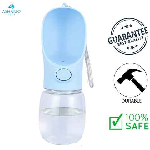 Ashario Pets - Portable Pets Water Bottle Dispenser