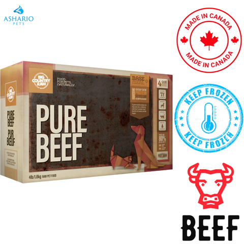 Big Country Raw - Pure Beef Carton — main