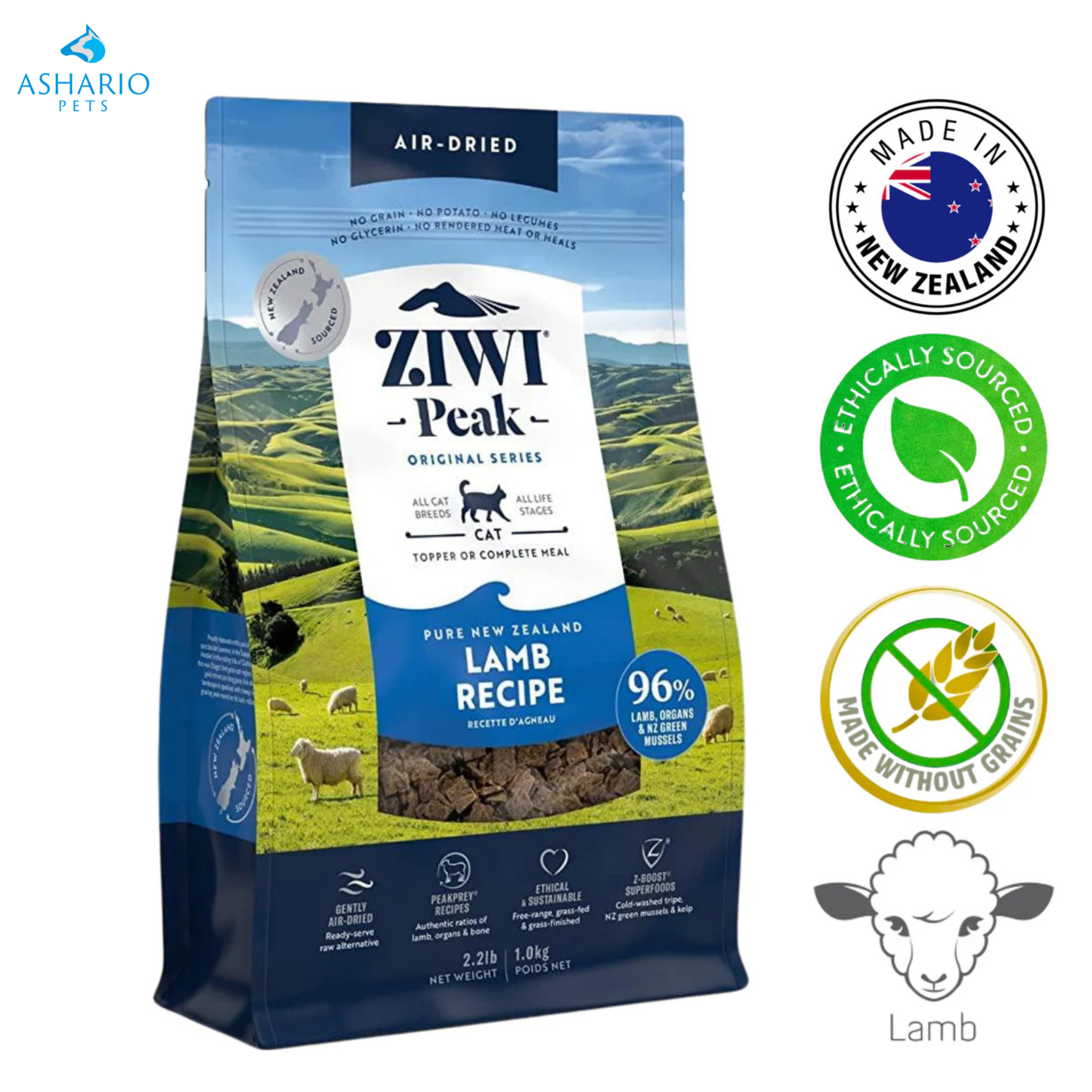 ZIWI - Lamb Air Dried Cat Food — view 2