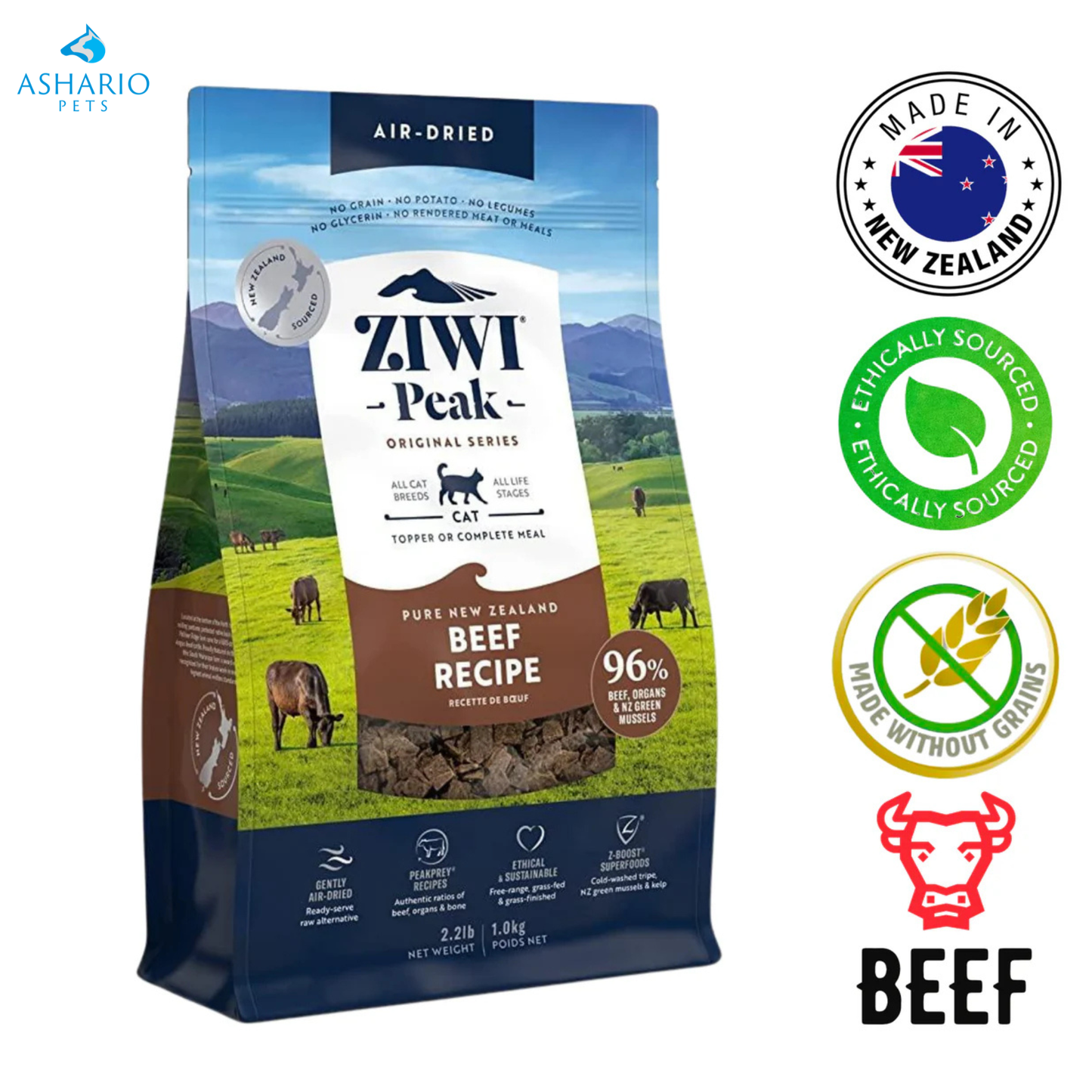 ZIWI - Beef Air Dried Cat Food — view 2