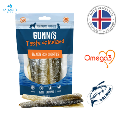 Gunni's - Taste Of Iceland Salmon Skin Shorties — main