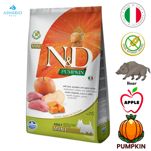 Farmina - Pumpkin Boar & Apple Adult Mini Dry Dog Food — main