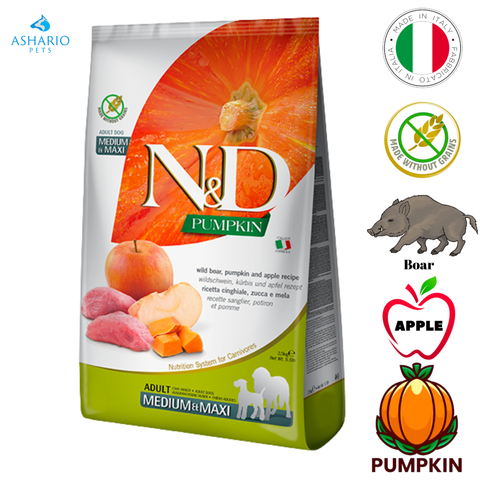 Farmina - Pumpkin Boar & Apple Medium & Maxi Dry Dog Food — main