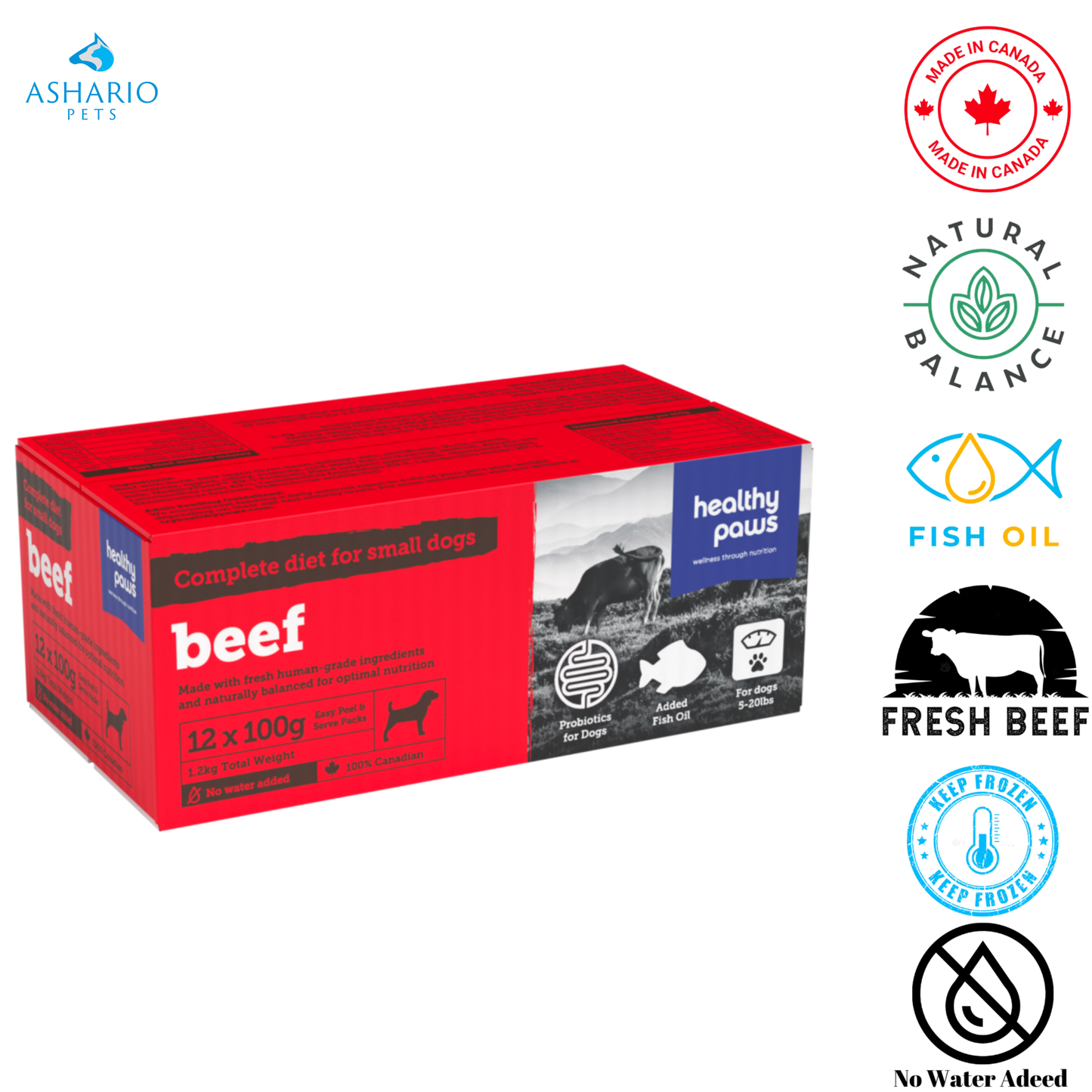 Healthy Paws - Small Canine Complete Dinner Beef — main