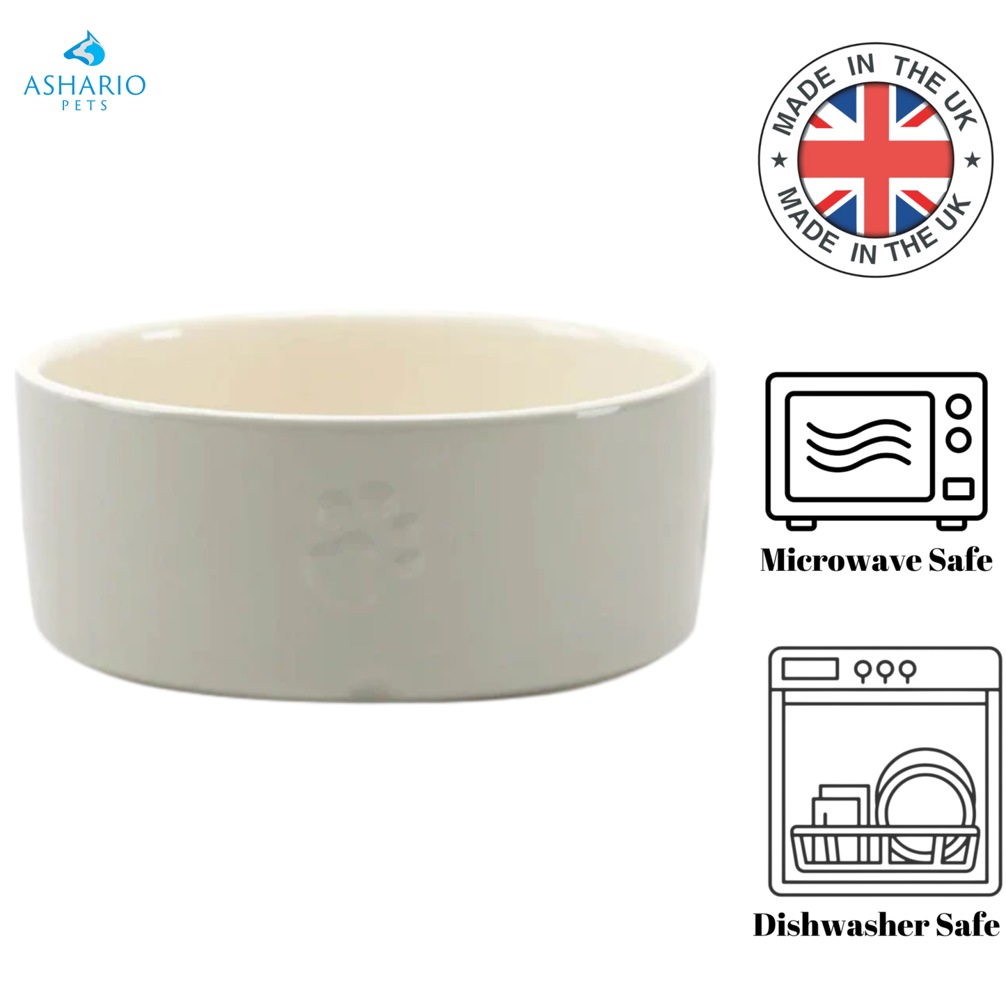 Scruffs - Icon Food Bowl Grey