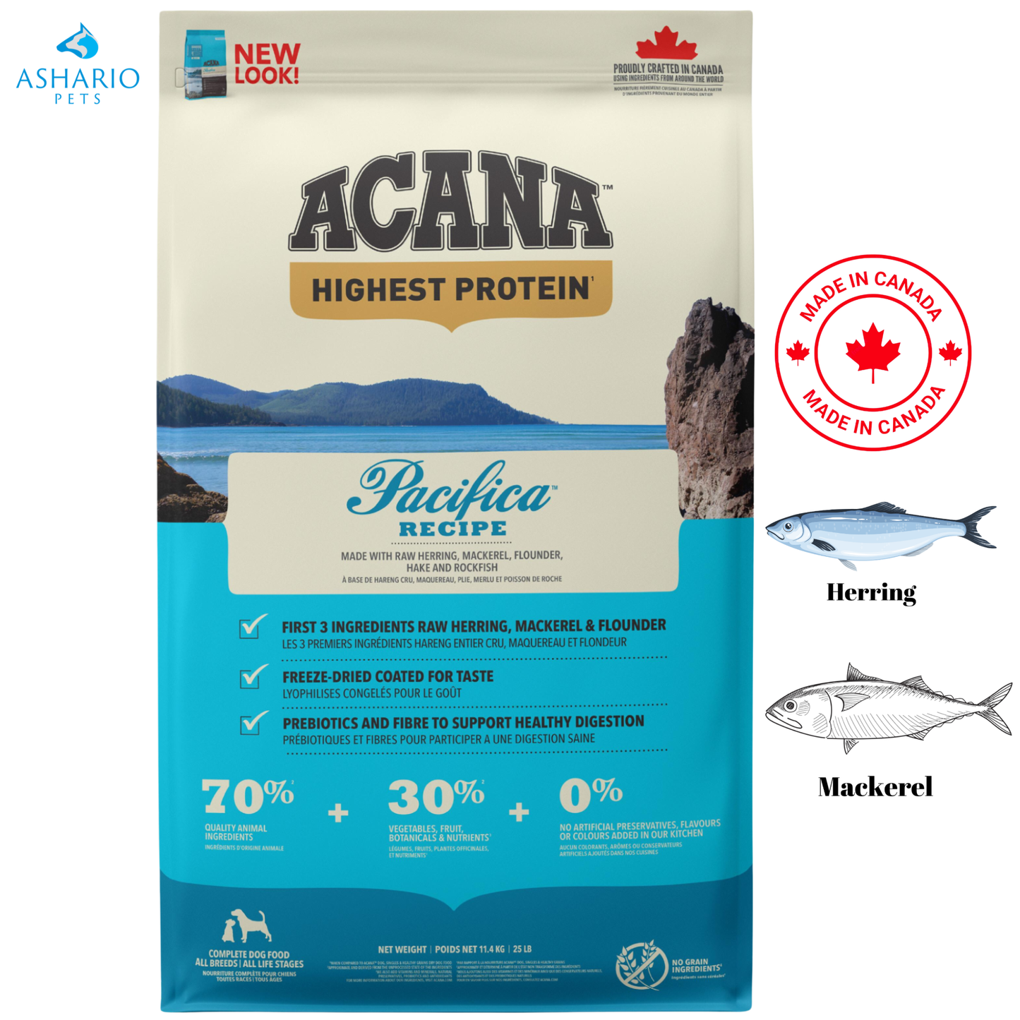 Acana - Pacifica 成年犬干粮