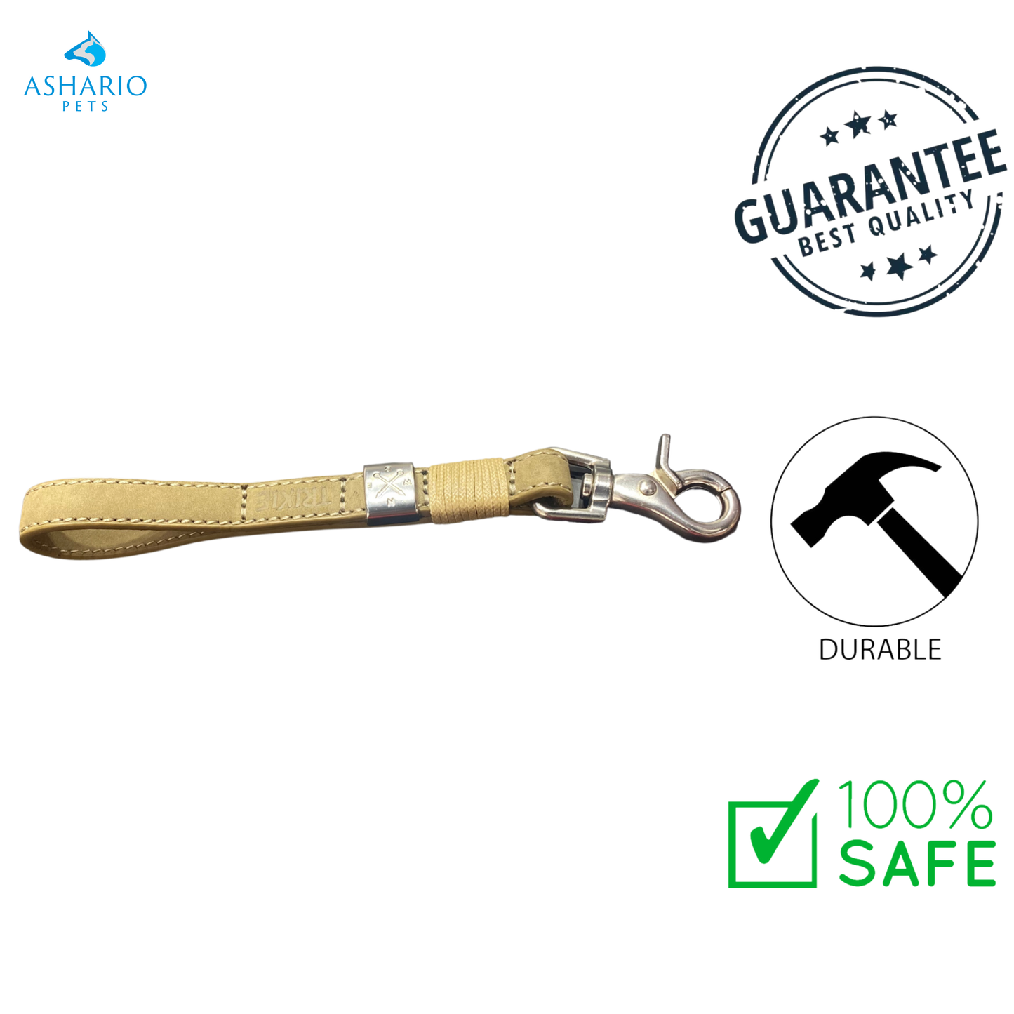 Trixie - Laisse courte pour chien - Vert