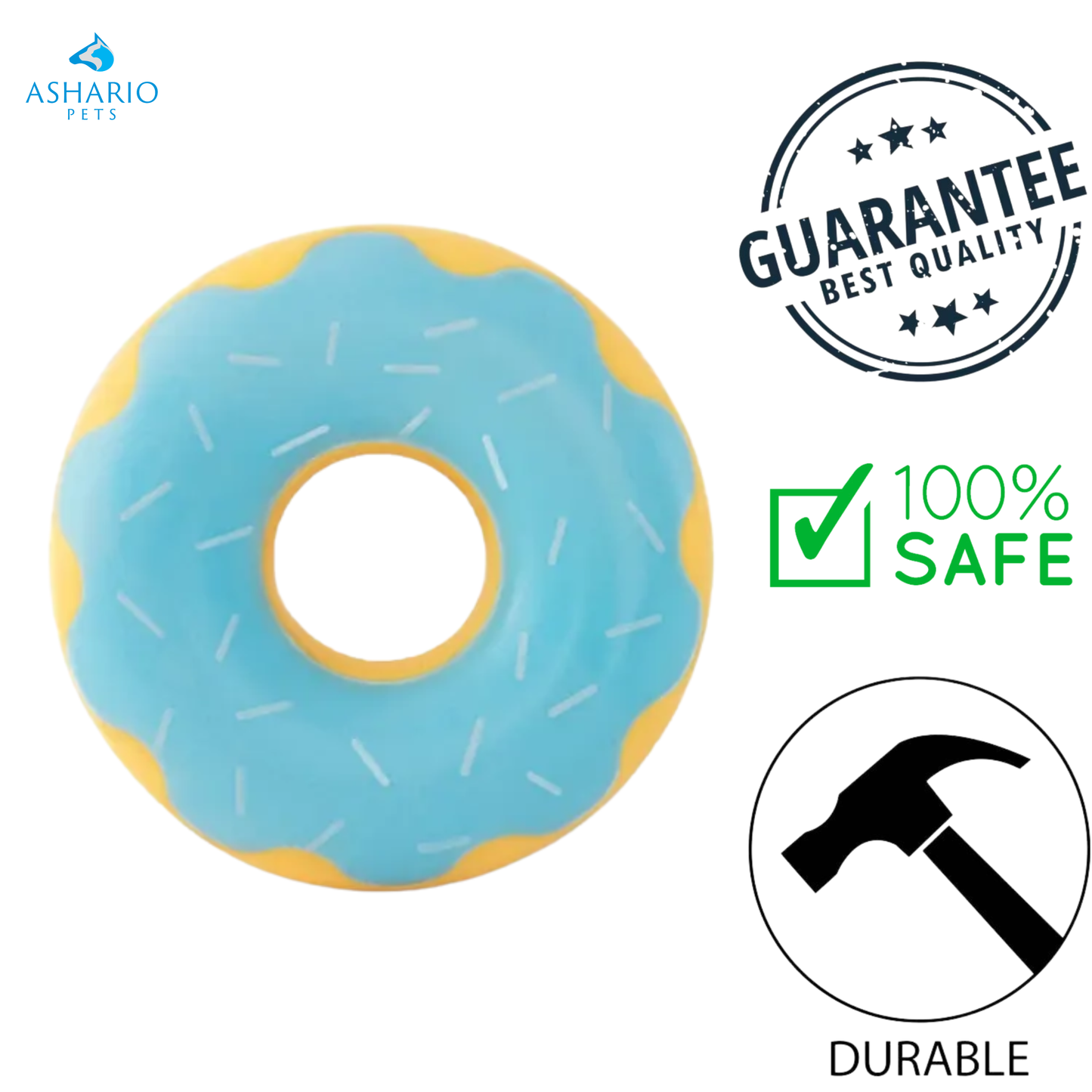 ZippyPaws - Tuff Donut - Fraise