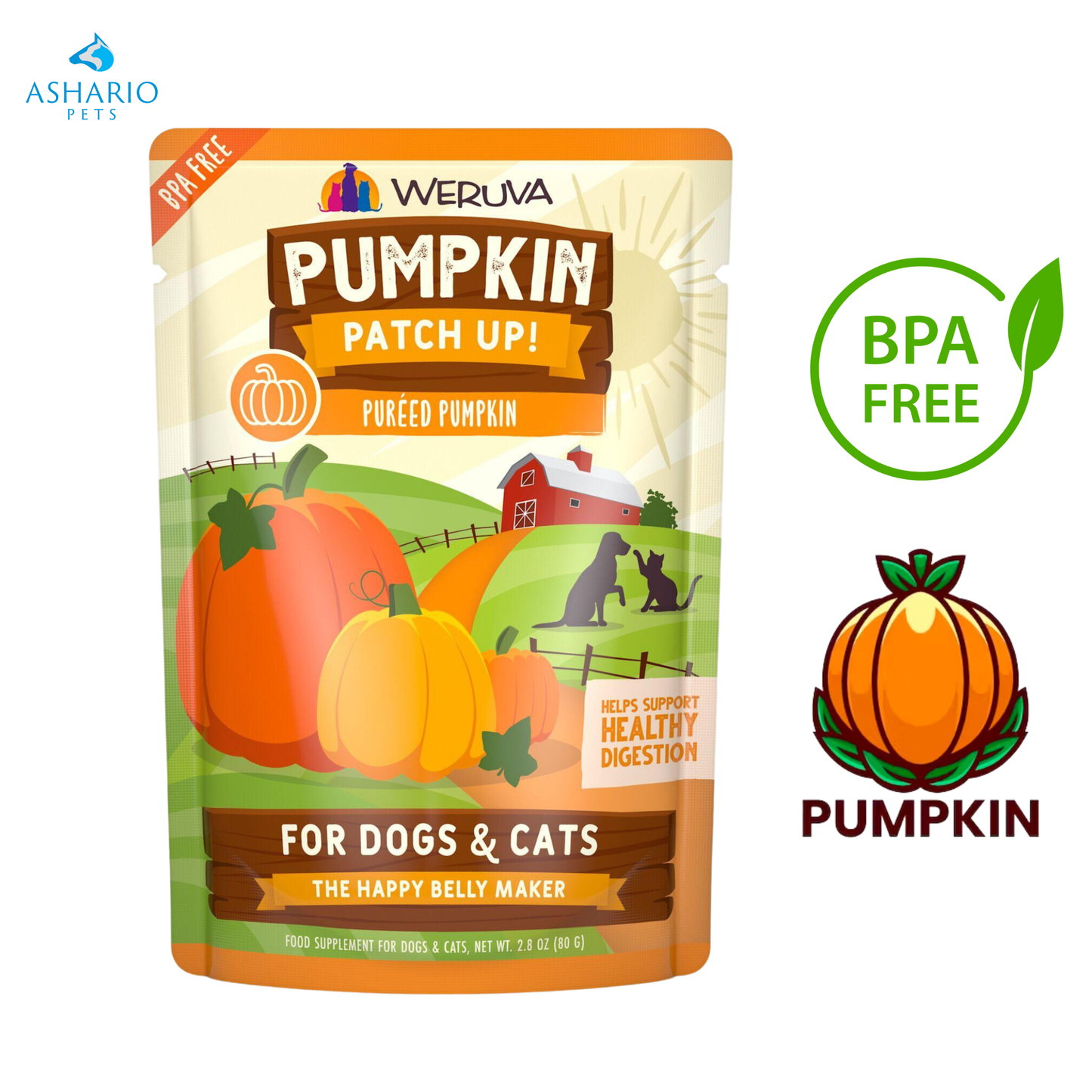 Weruva - Nourriture humide pour chiens Pumpkin Patch Up - 1,05 oz